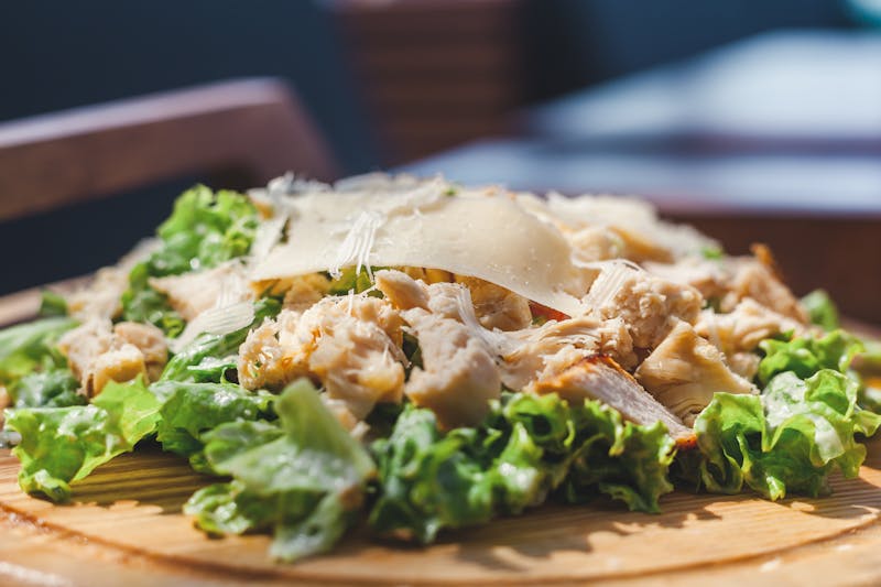 Caesar salad at Pizza Ranch