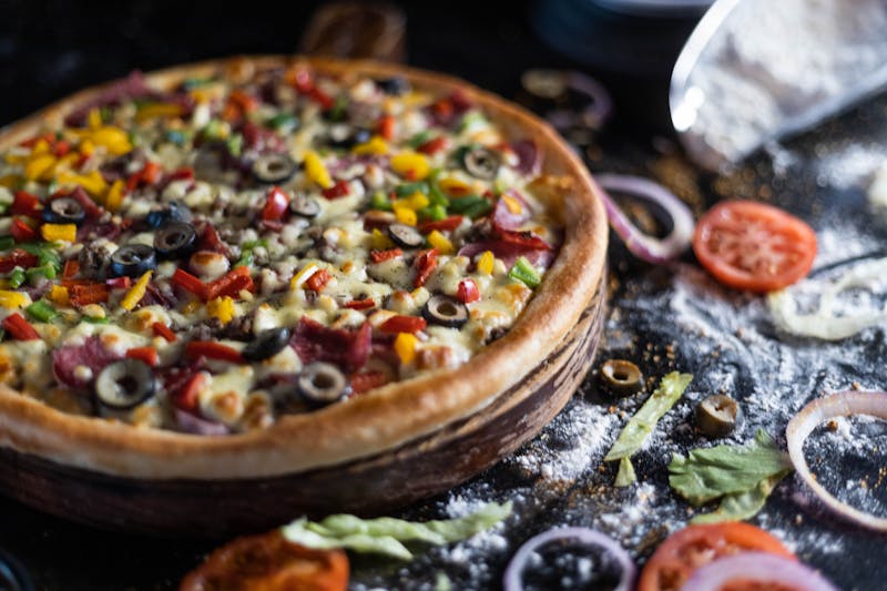 Veggie Garden pizza at Pizza Ranch